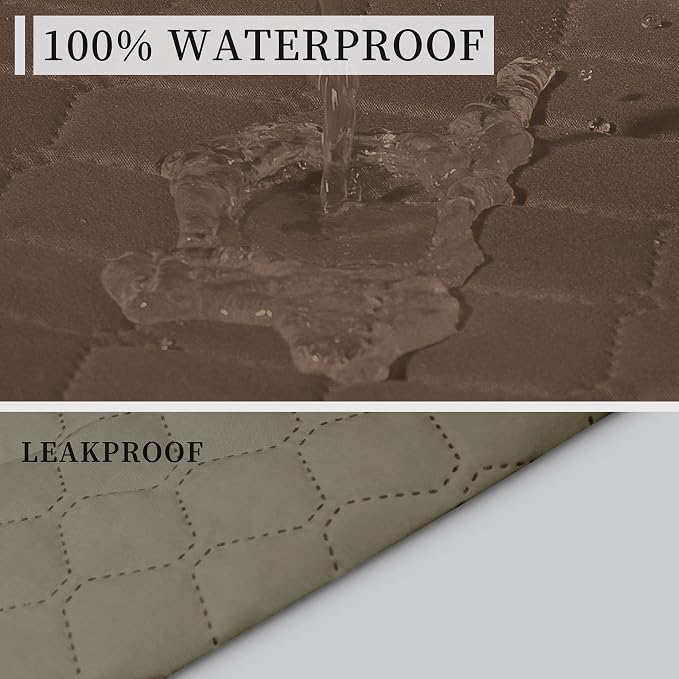 ISSUNTEX Double Protection 100% Waterproof Recliner Covers - Image 3