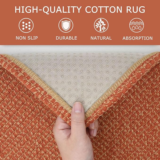 KOZYFLY Extra Long Runners for Hallways 3x14 ft Washable Kitchen Runner Non - Image 6