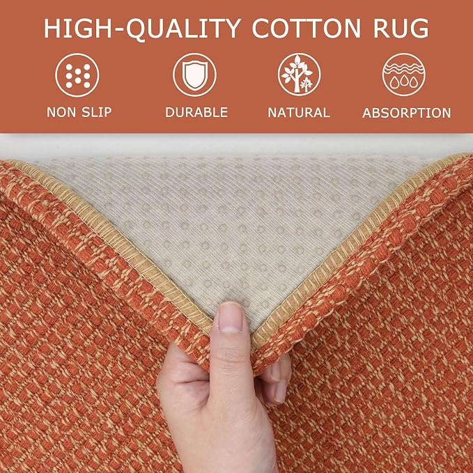 KOZYFLY Extra Long Runners for Hallways 3x18 ft Washable Kitchen Runner Non - Image 6