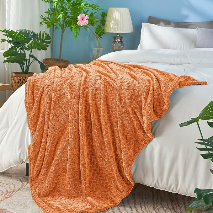 inhand Fall Throw Blanket, Super Soft Fuzzy Blanket - Image 3