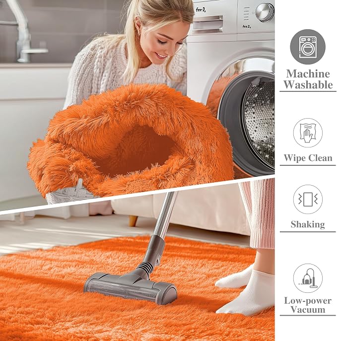 OLANLY 2x5 Machine Washable Runner Rugs - Image 2