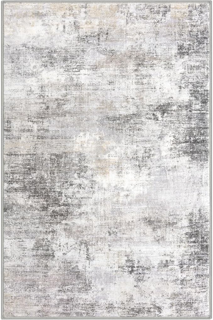 IOHOUZE Abstract Area Rugs and Runners Sets 2x3 and 2x5 Ft, Washable Entryway - Image 9