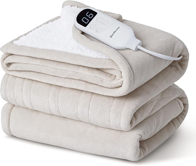 Bedsure Heated Blanket Full Size, Soft Electric Blanket by Unknown