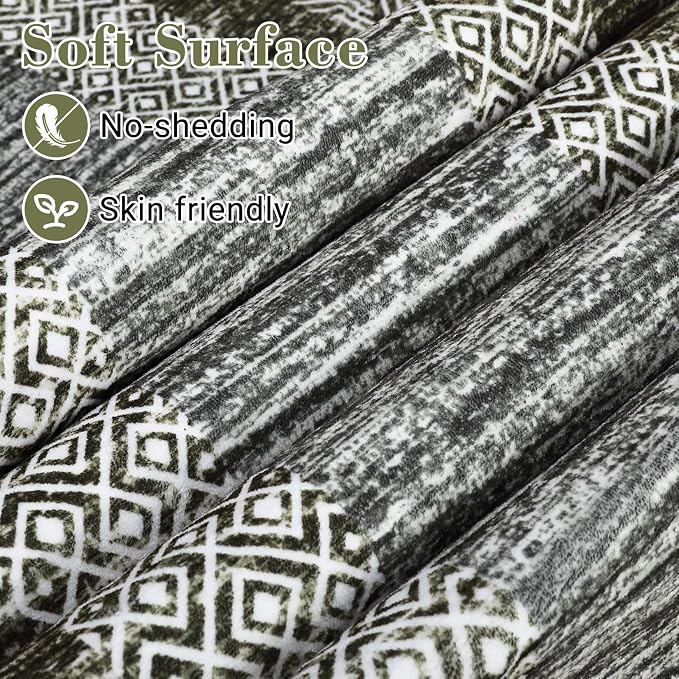 GarveeHome Small Bedroom Area Rug 3x5 Bordered Area Rug - Image 3