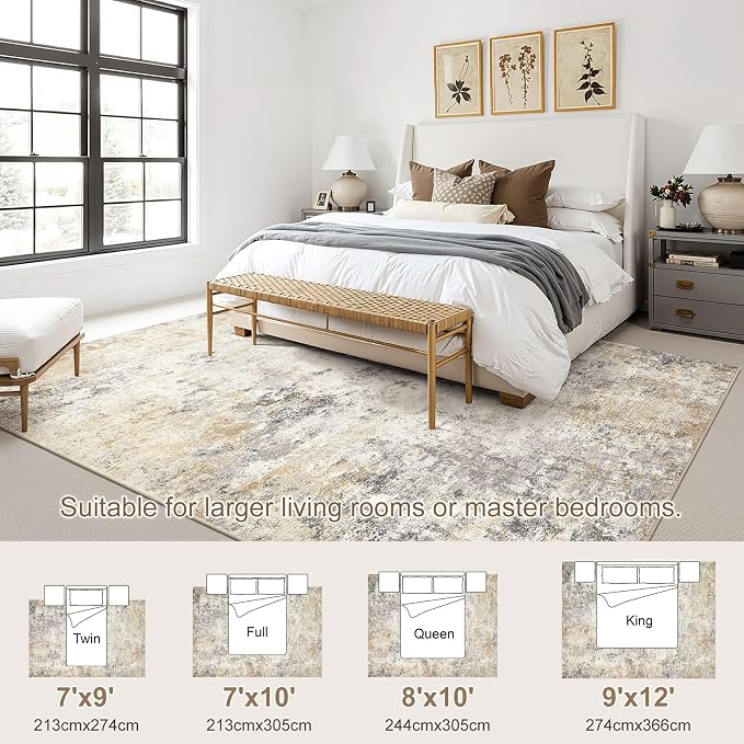 9x12 Area Rug Living Room Rugs - Image 2