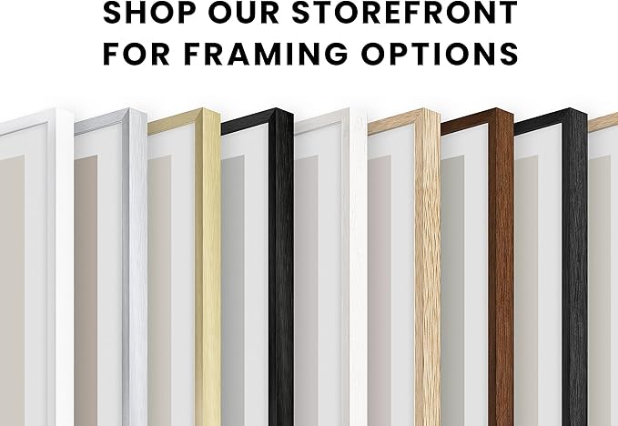 HAUS AND HUES 20x30 Picture Frames Set of 4 - 20x30 Inch Frames, Beige