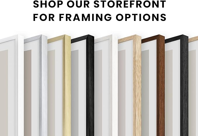 HAUS AND HUES Picture Frames 16x24 - Set of 4 16x24 Picture Frames for Wall, Poster Frames 16x24, 16 x 24 Gallery Wall Frame Set, 16 by 24 Picture Frame Natural Wood Frame (White Frame)