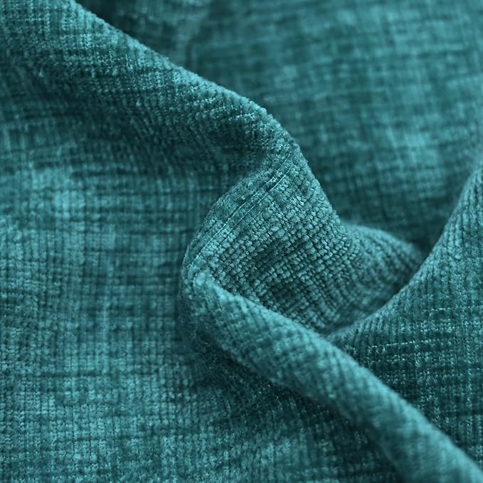 CaliTime Decorative Couch Throw Pillow Covers 20 X 20 Inches Teal | Pack of 2 - Image 2