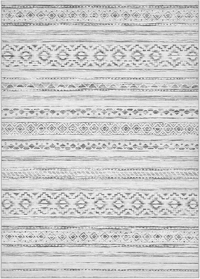 cotiled Boho 10x14 Area Rug for Living Room: Large Moroccan Washable Rug | - Image 10