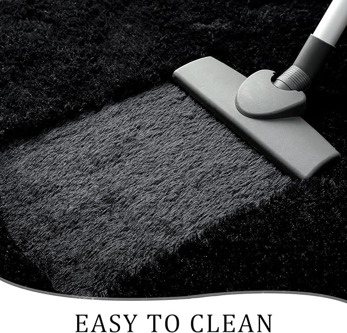 Chicrug Soft Runner Rug for Bedroom Living Room Plush Fluffy Rug 2x10 | Shag - Image 7