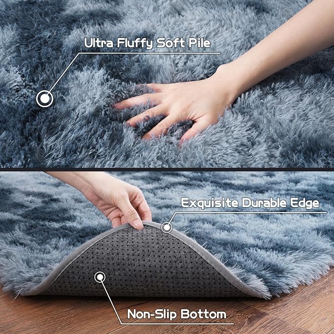 9x12 Area Rug for Living Room, Shag Large Rug for Bedroom - Image 8