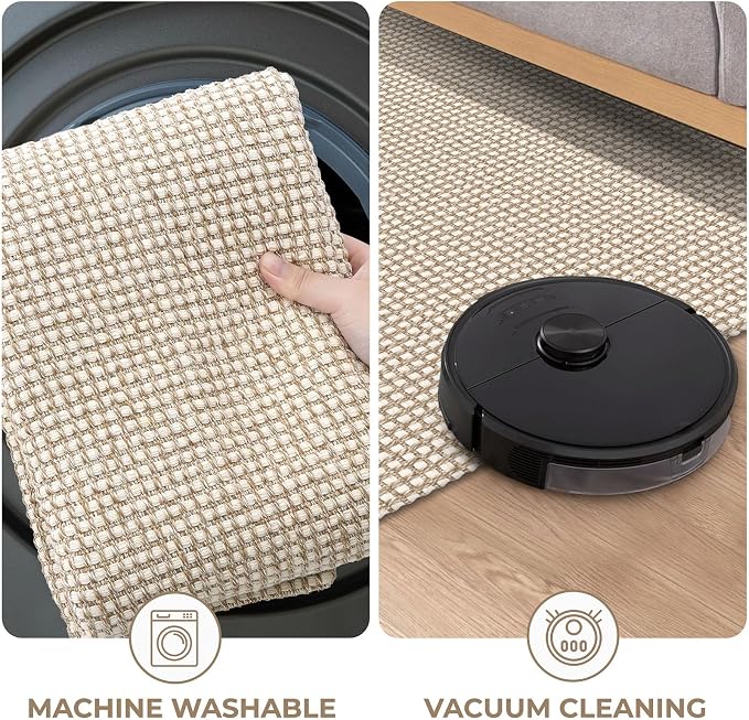 KOZYFLY Runners for Hallways 2x6 ft Washable Kitchen Runner Non Slip Rubber - Image 7