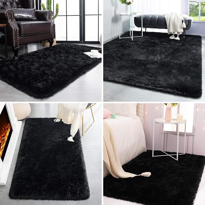 TWINNIS Super Soft Shaggy Rugs Fluffy Carpets, 3x5 Feet, Indoor Modern Plush - Image 5