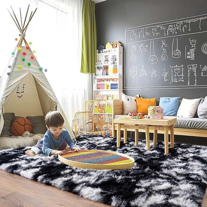 Pionblank 9x12 Area Rug, Large Area Rug - Image 4