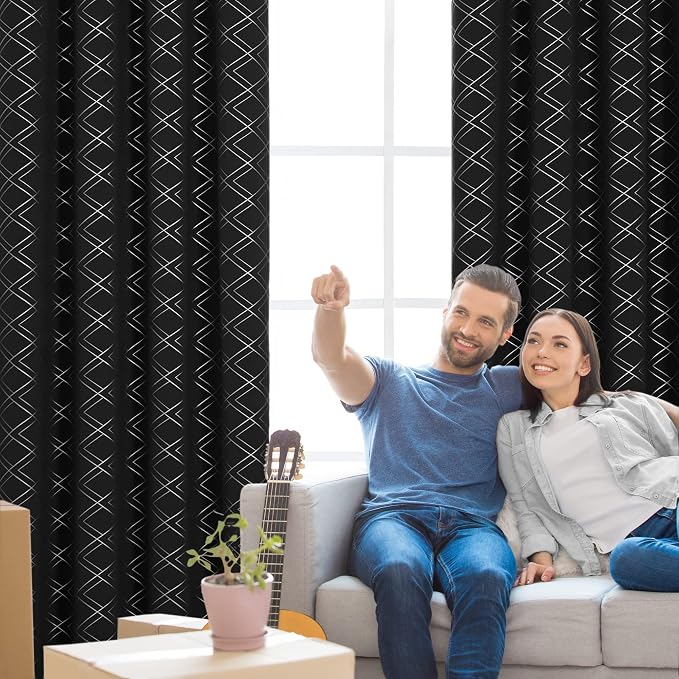 Deconovo Blackout Curtains 63 Inch Length - Image 5