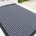 OLANLY Front Door Mat 33x21, Waterproof Heavy-Duty Indoor Outdoor Doormat | Ash by OLANLY