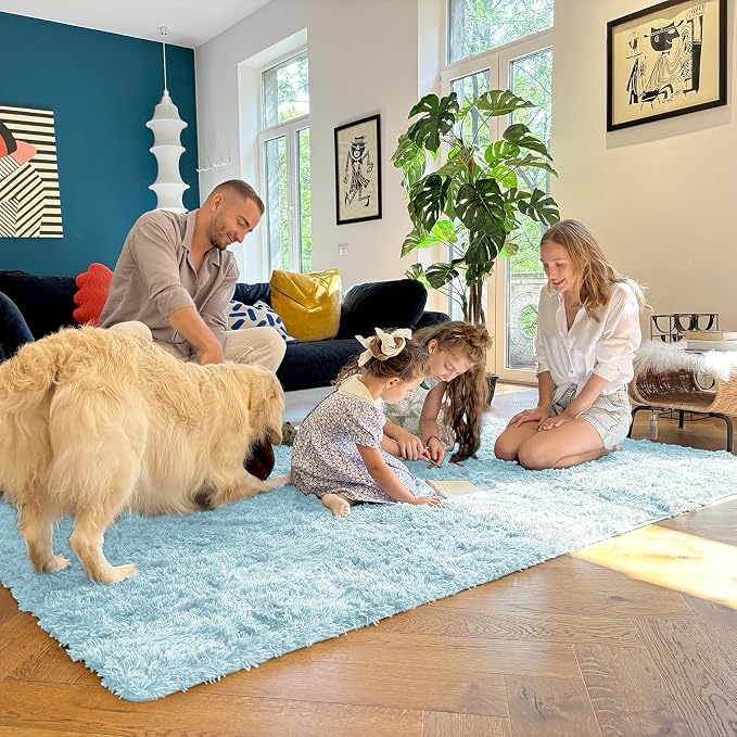 OLANLY 8x10 Machine Washable Large Area Rugs - Image 7