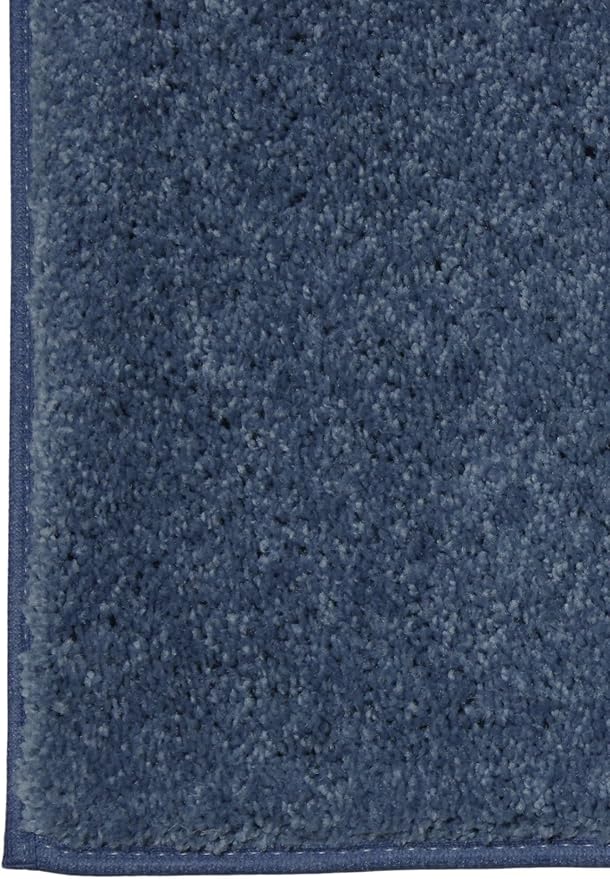 KOECKRITZ Soft and Colorful Kids Classroom Area Rugs (Passes Flammability Pill Test) Many Sizes and Bright Colors to Select from (7' x 9', Navy)