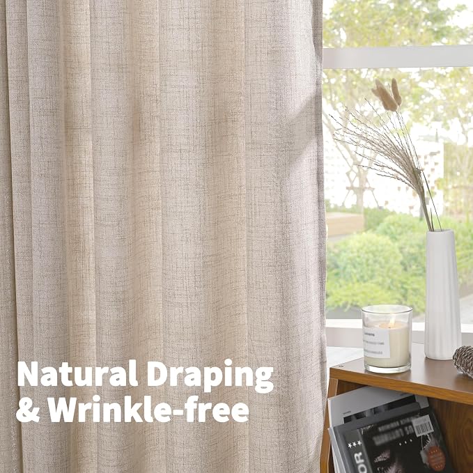 YoungsTex Natural Linen Curtains - Image 6