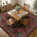RELEANY Washable Area Rug, Square 8'x8', Water Repellent, Pet Friendly by RELEANY