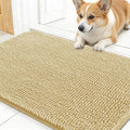 OLANLY Dog Door Mat for Muddy Paws 24x16, Super Absorbent Chenille Mud Mat | by OLANLY