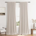 Guken 100% Blackout Curtains 102 Inch Length 2 Panels Set by Guken