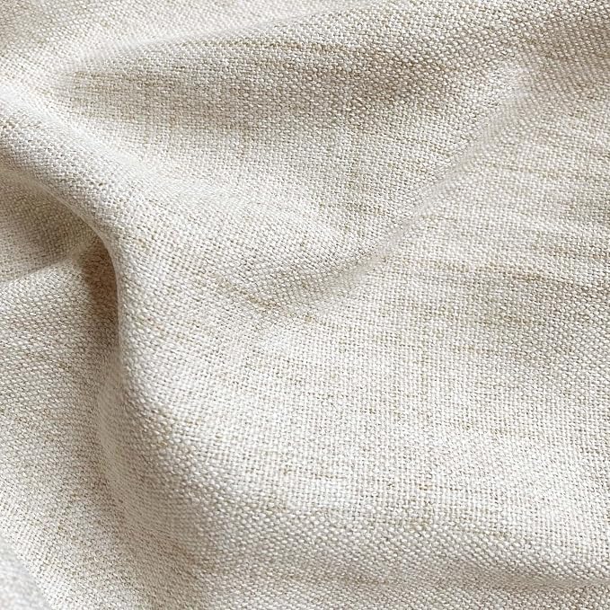 Faux Linen Valance for Windows Kitchen Living Room Valances Rod Pocket - Image 4