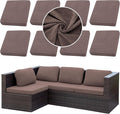 8PCS Patio Cushion Covers.Patio Furniture Couch SeatSlipcovers | Washable by SUKAIKEQA