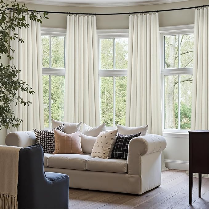 Drapes 92 Inch Length 2 Panels Set - Image 7