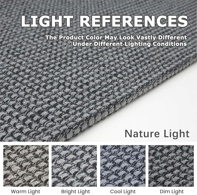 KOZYFLY Runners for Hallways 2x8 ft Washable Kitchen Runner Non Slip Rubber - Image 3