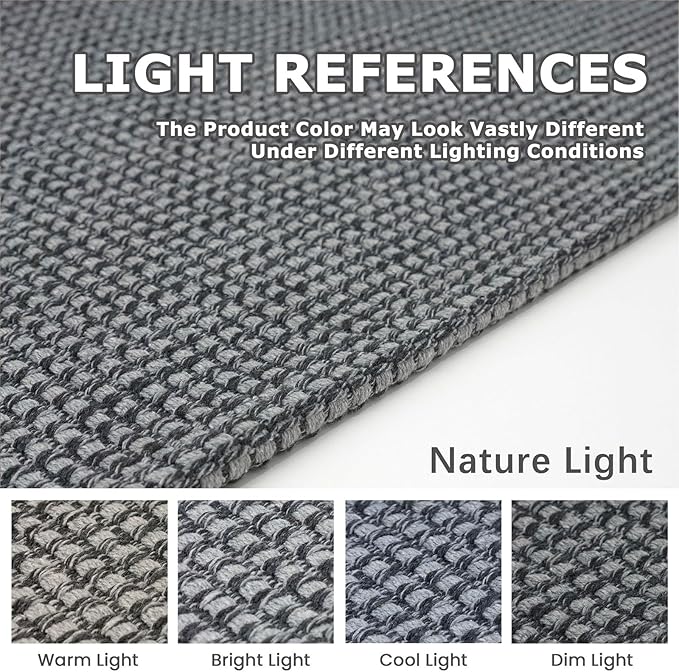 KOZYFLY Runners for Hallways 3x10 ft Washable Kitchen Runner Non Slip Rubber - Image 3