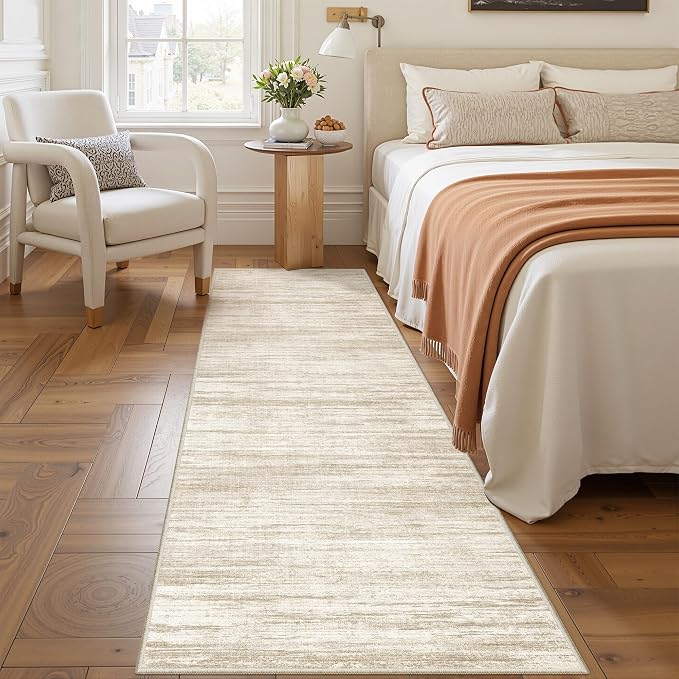 2'6 x 8' Runner Rug Non Slip, Washable Kitchen Rugs, Nursery Room, Soft Runner - Image 4