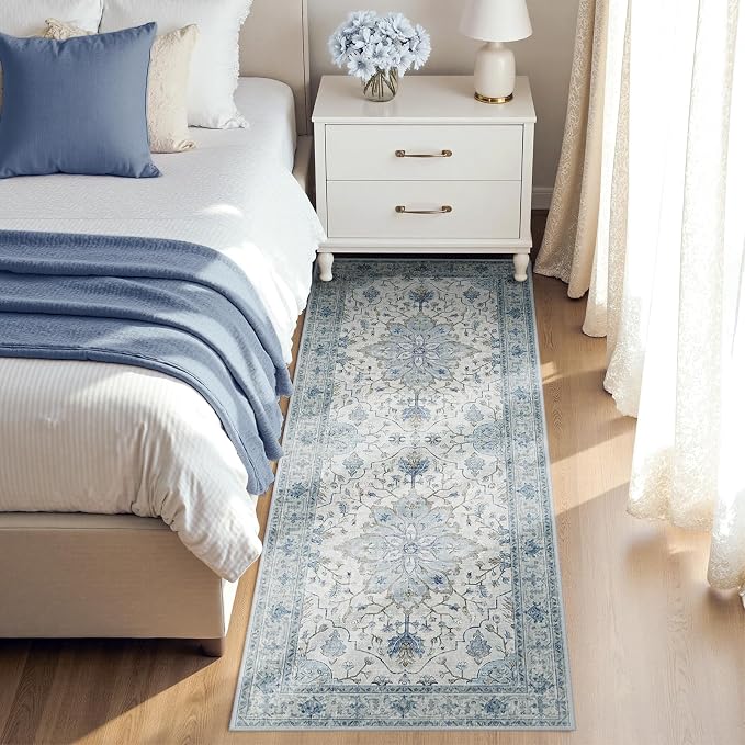Area Rugs 2'x5' Runner Rug Non Slip Washable - Image 2