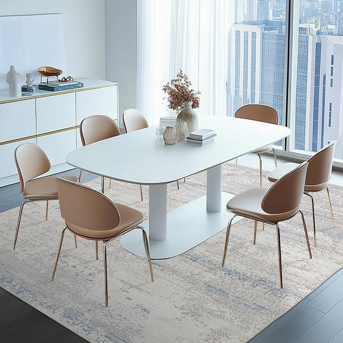 Washable Rugs 5x7 Area Rugs for Living Room, Dining Room, Kids Room | Machine - Image 6
