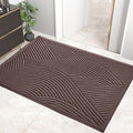 Sturdy Front Door Mat, Absorbent Muddy Dirt Resist Welcome Door Mats Outdoor by HIYARD
