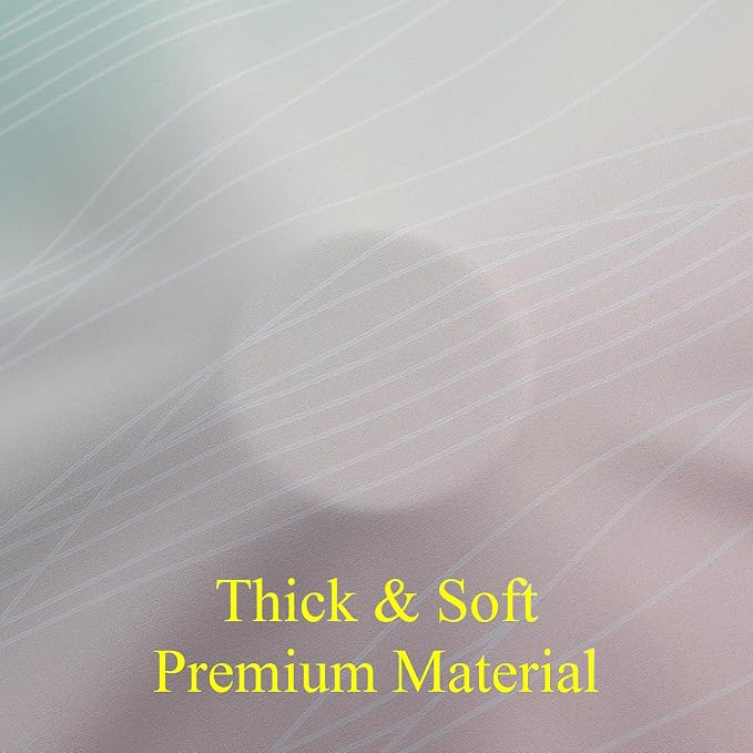 Estelar Textiler Pink and Teal Blackout Curtains - Image 8