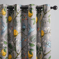 Topfinel 54 Inches Long Short Grey Blackout Curtains by Topfinel