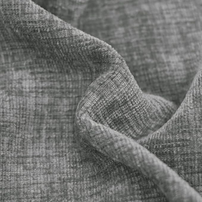 CaliTime Decorative Couch Throw Pillow Covers 20 X 12 Inches Medium Grey | Pack - Image 2