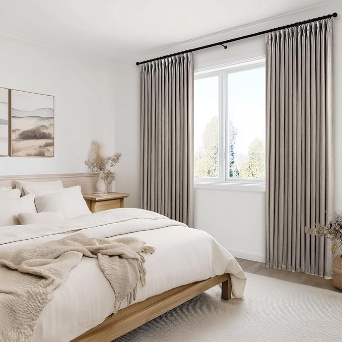 Topfinel 108 Inch Curtains 1 Panels Set, One Packs Pinch Pleat Back Tab - Image 8