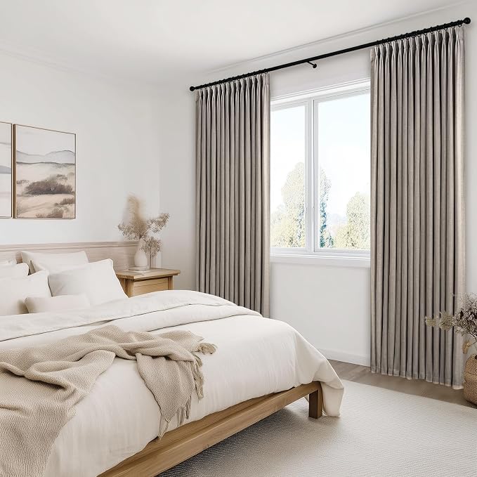 Topfinel 108 Inch Curtains 1 Panels Set, One Packs Pinch Pleat Back Tab - Image 7