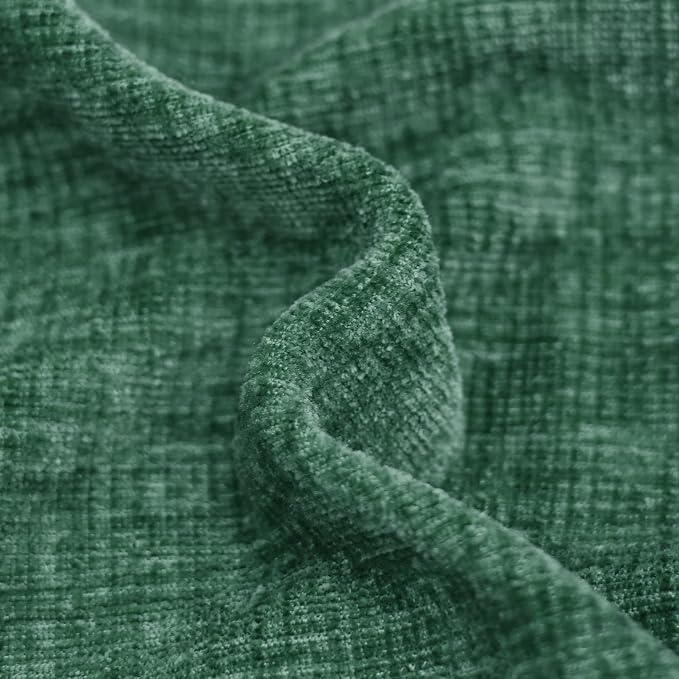 CaliTime Decorative Couch Throw Pillow Covers 20 X 12 Inches Dark Green | Pack - Image 2