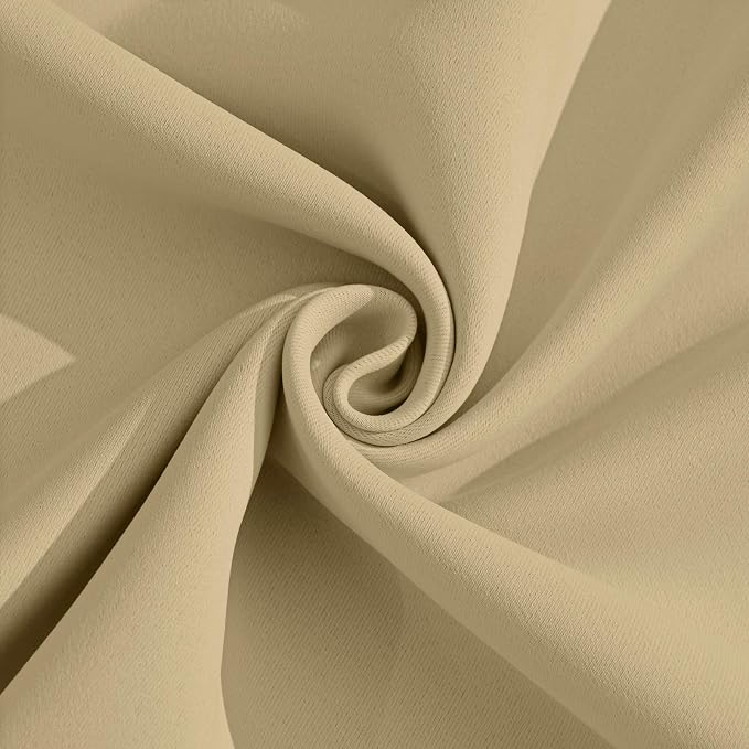 Yakamok Blackout Curtain Panels Themal Insulated Grommet Winow Curtains - Image 5