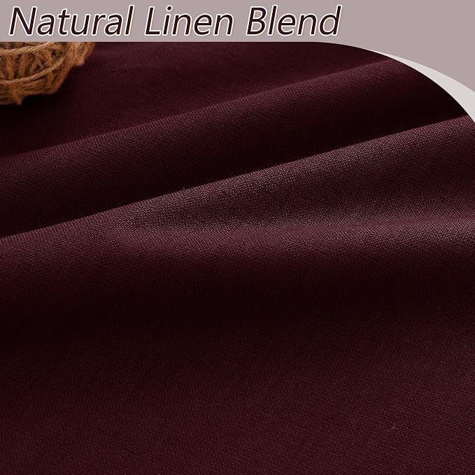 Guken 100% Blackout Curtains 63 Inch Length 2 Panels Set - Image 3