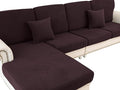 LA MEACK Couch Cushion Cover Loveseat Cover or 2 Seat Sofa Cover Washable by LA+MEACK