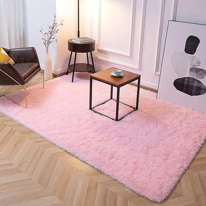 TWINNIS Super Soft Shaggy Rugs Fluffy Carpets, 4x5.9 Feet, Indoor Modern Plush - Image 8