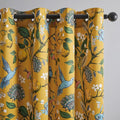 Topfinel 90 Inches Long Curtains & Drapes 2 Panels, Unique Nature Luxury by Topfinel