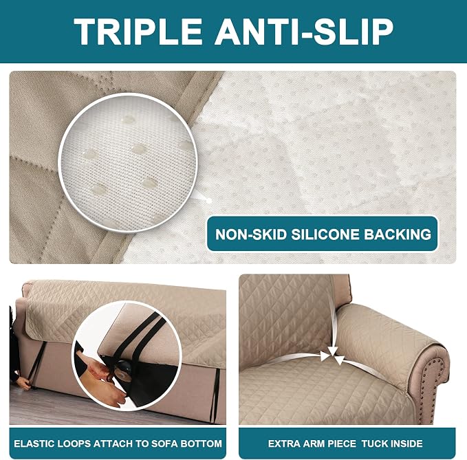 Turquoize 100% Waterproof Couch Covers - Image 4