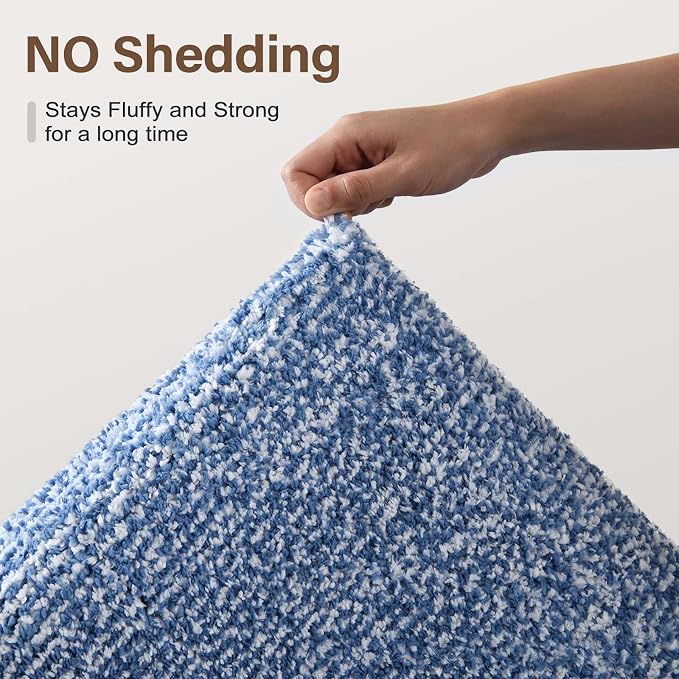 36x24 Large Bathroom Rugs Washable Non Slip, Soft Absorbent Quick Dry Mats - Image 8