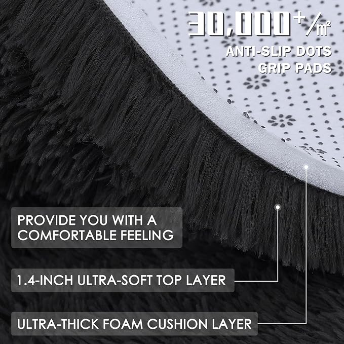 OLANLY 5x11 Machine Washable Large Area Rugs - Image 9