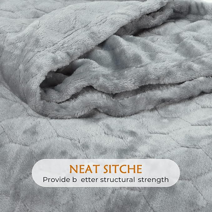 TOONOW Fleece Blanket Twin Size -320GSM Lightweight Fuzzy Soft Textured Flannel - Image 5
